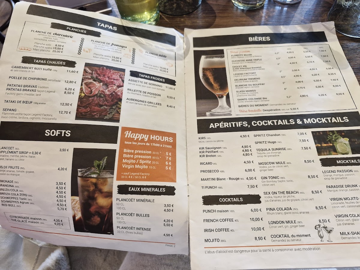 Legend Factory Menu - Image 3